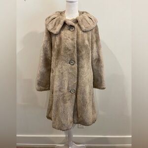 Vintage Career Originals Glenoit Faux Fur Coat